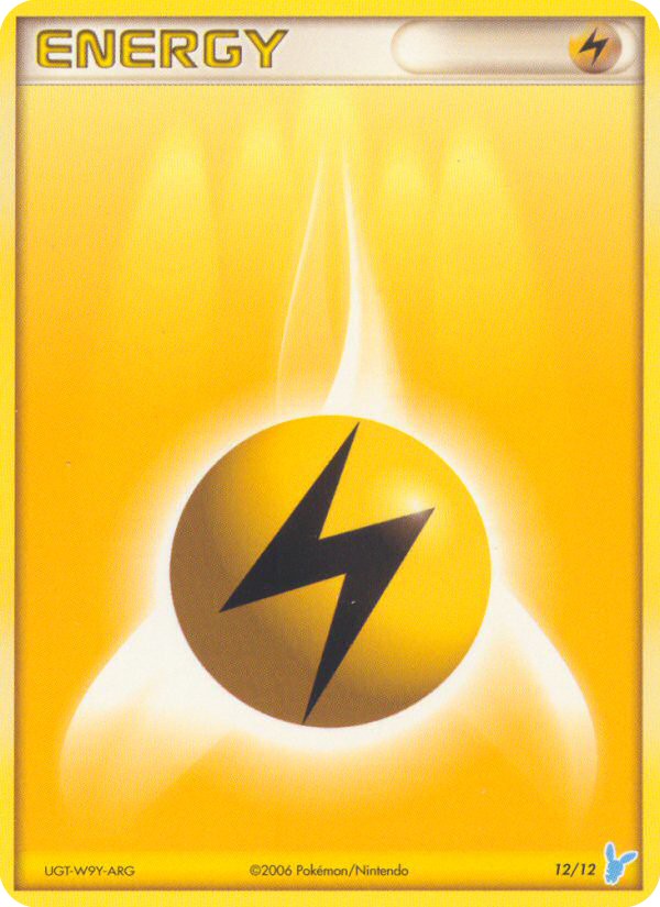 2006 Pokémon EX Trainer Kit 2 Minun Lightning Energy #12 trading card
