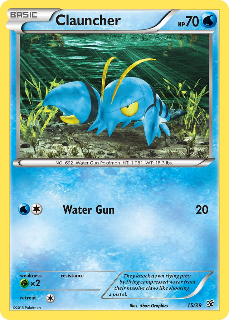 2013 Pokémon Kalos Starter Set 2013 Pokémon Kalos Starter Set #15 trading card
