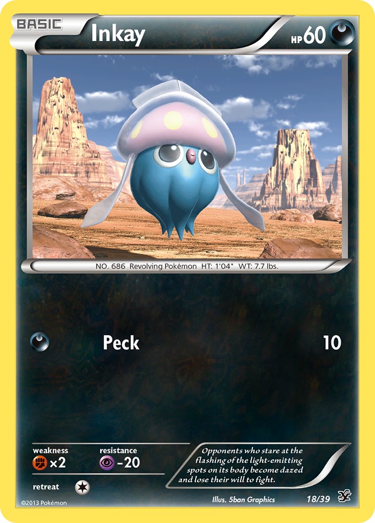 2013 Pokémon Kalos Starter Set 2013 Pokémon Kalos Starter Set #18 trading card