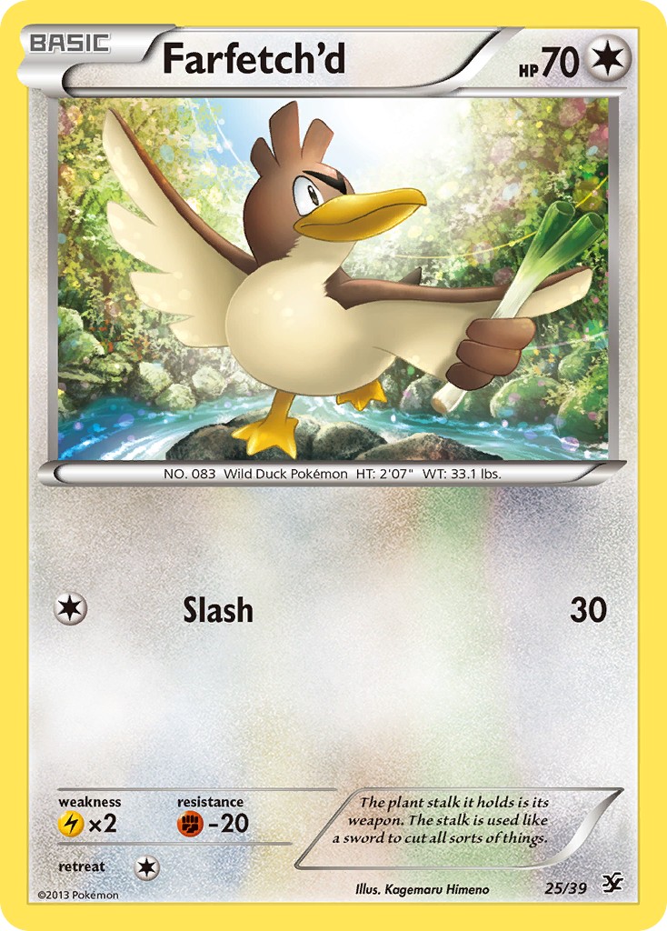 2013 Pokémon Kalos Starter Set 2013 Pokémon Kalos Starter Set #25 trading card
