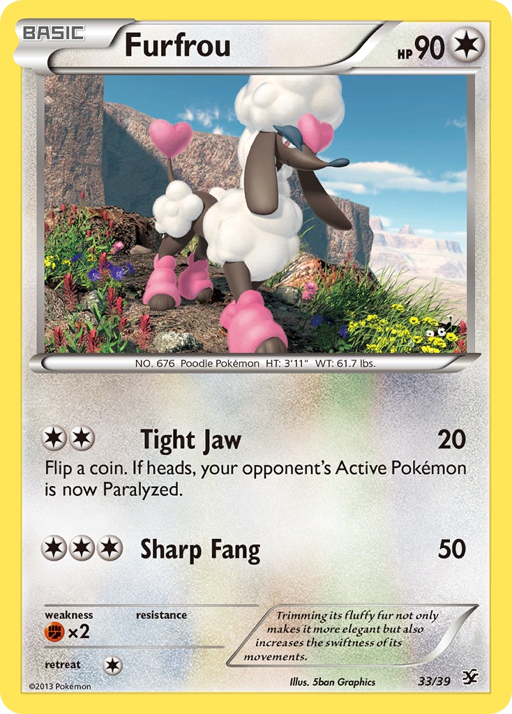 2013 Pokémon Kalos Starter Set 2013 Pokémon Kalos Starter Set #33 trading card