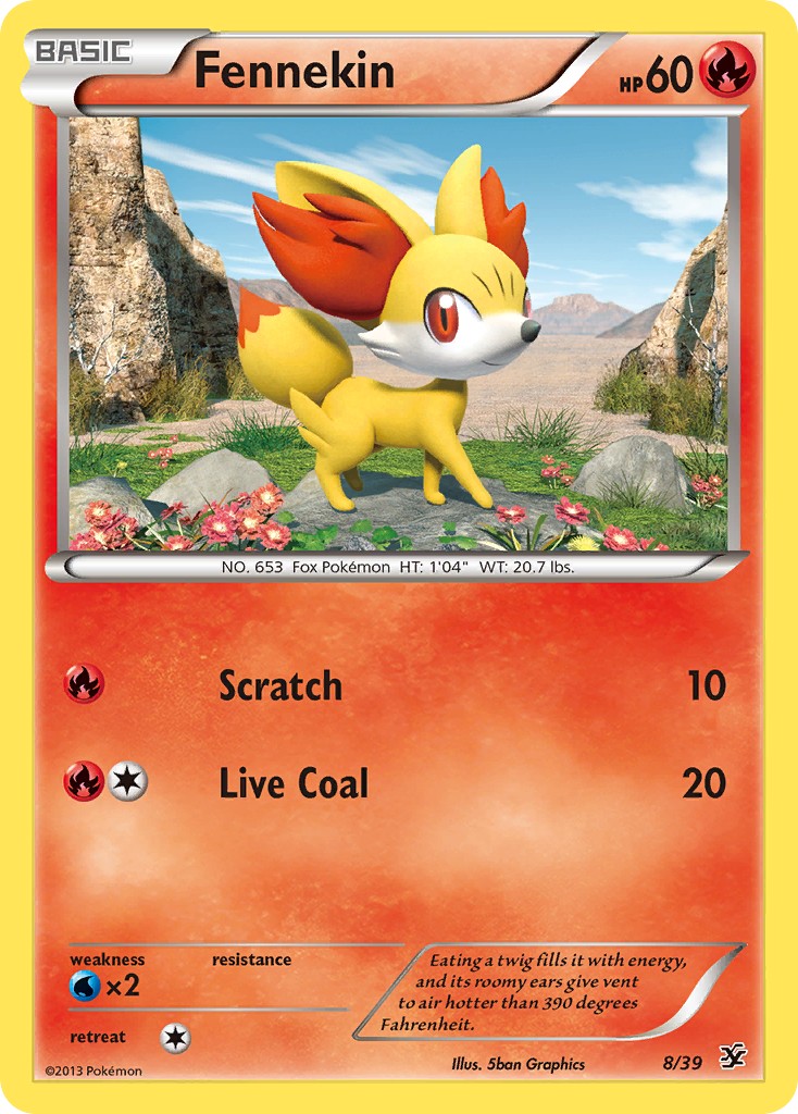 2013 Pokémon Kalos Starter Set 2013 Pokémon Kalos Starter Set #8 trading card