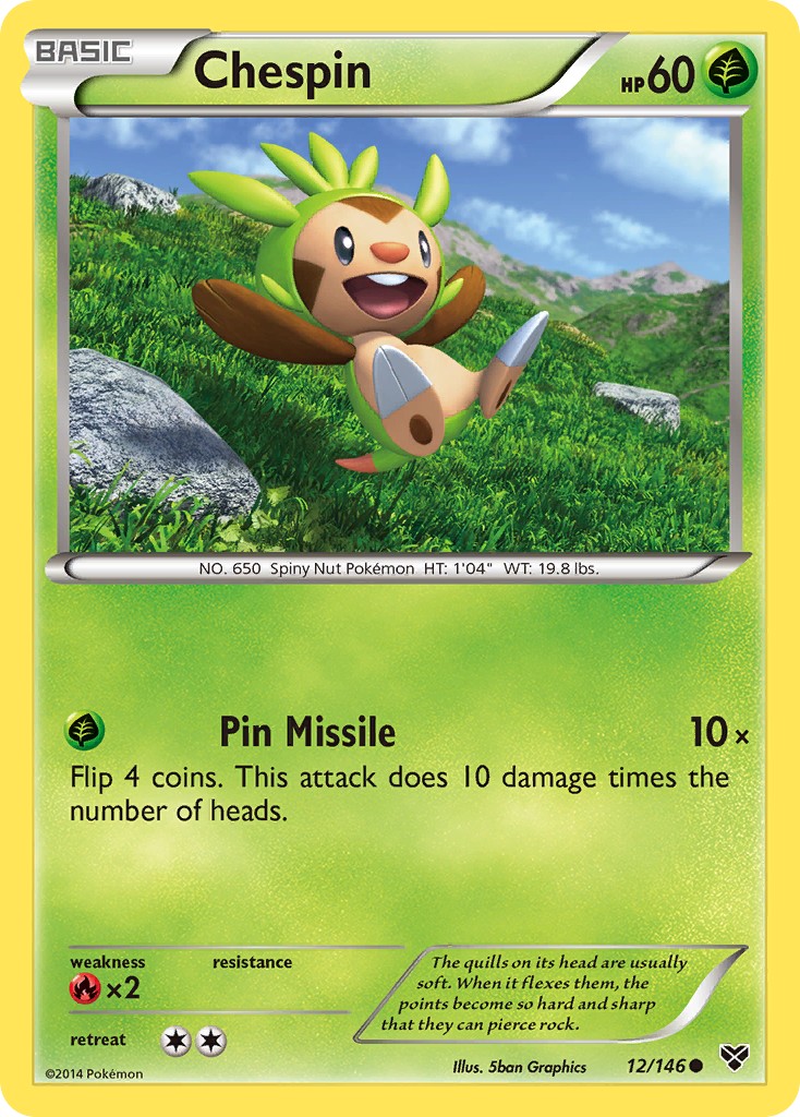 2014 Pokémon XY 2014 Pokémon XY #12 trading card