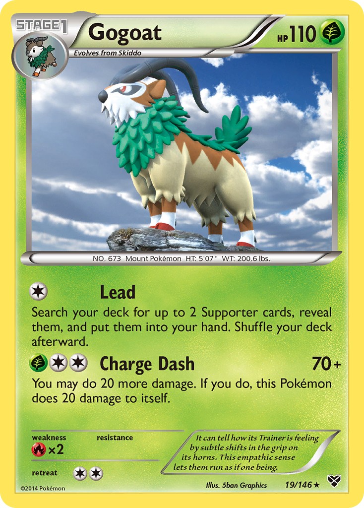 2014 Pokémon XY 2014 Pokémon XY #19 trading card