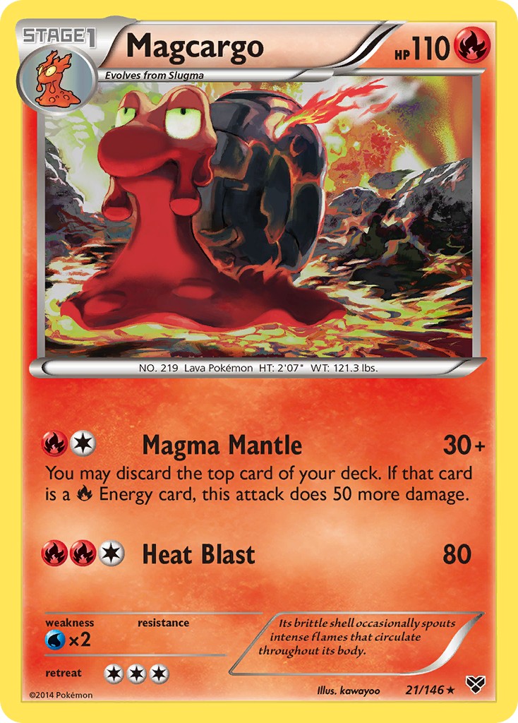 2014 Pokémon XY 2014 Pokémon XY #21 trading card