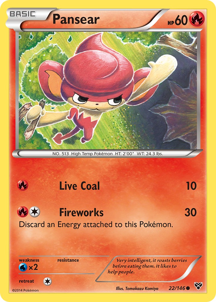 2014 Pokémon XY 2014 Pokémon XY #22 trading card