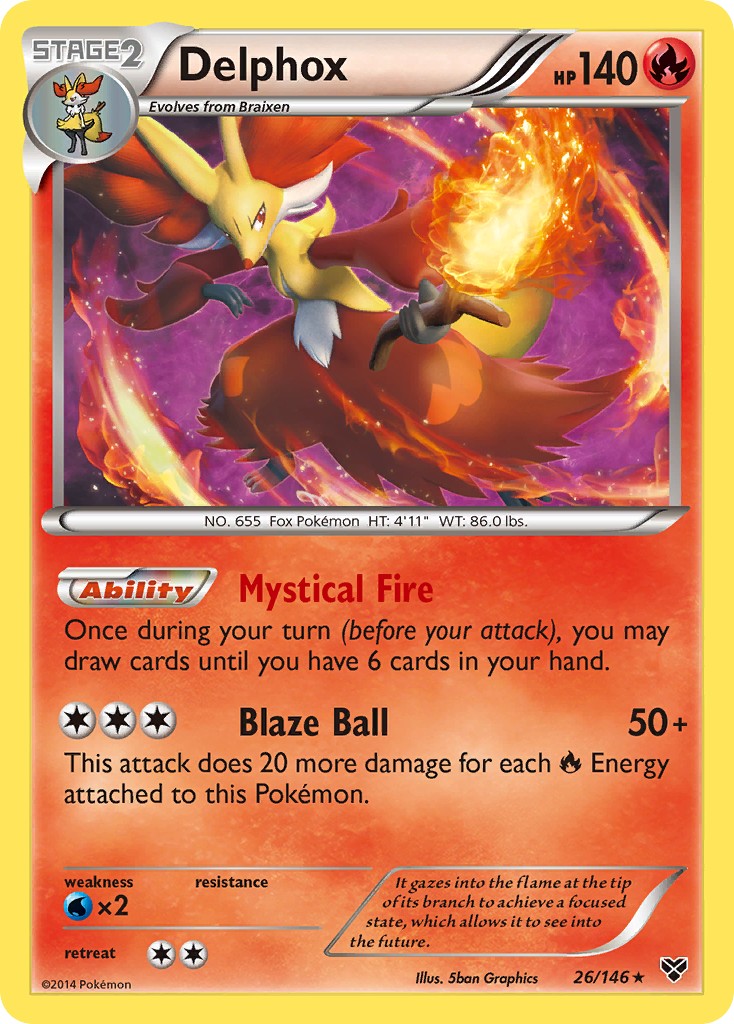 2014 Pokémon XY 2014 Pokémon XY #26 trading card