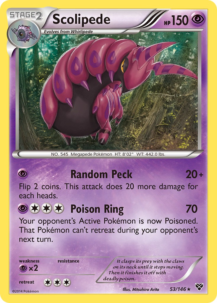 2014 Pokémon XY 2014 Pokémon XY #53 trading card