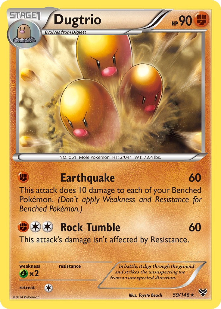 2014 Pokémon XY 2014 Pokémon XY #59 trading card
