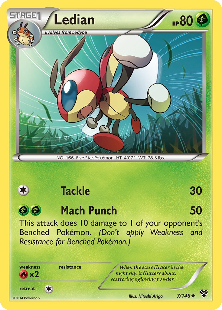 2014 Pokémon XY 2014 Pokémon XY #7 trading card