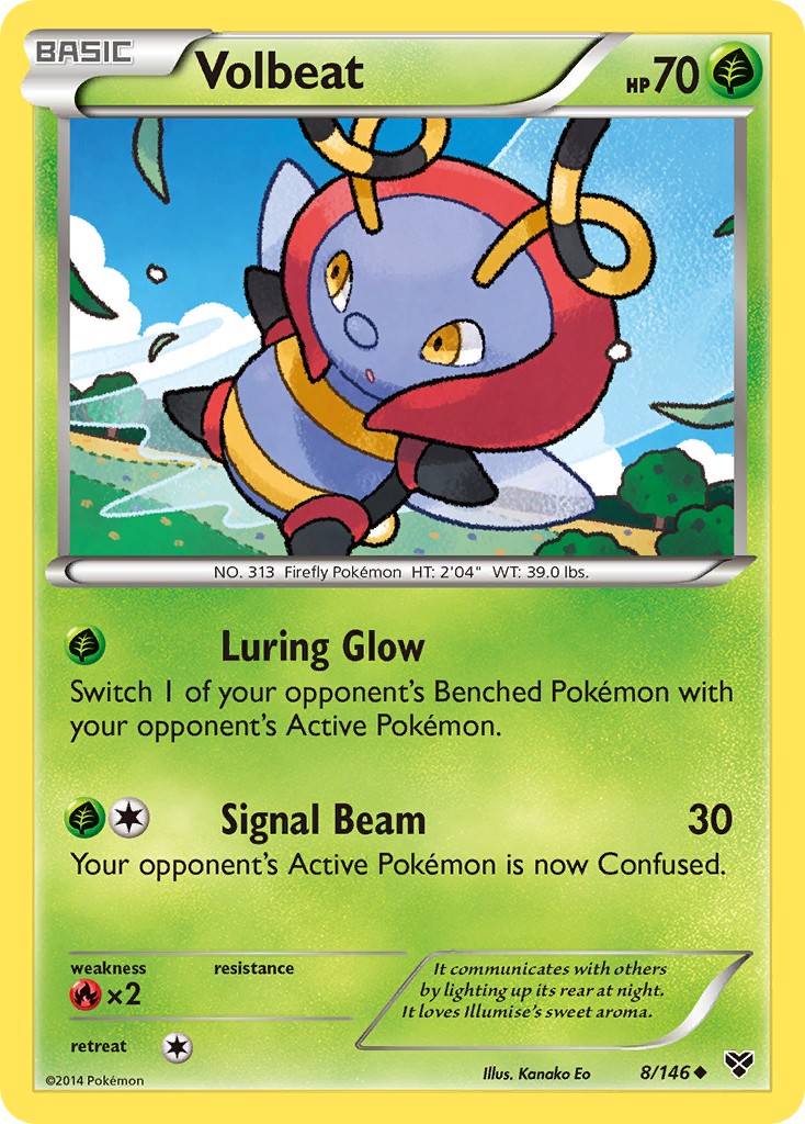 2014 Pokémon XY 2014 Pokémon XY #8 trading card