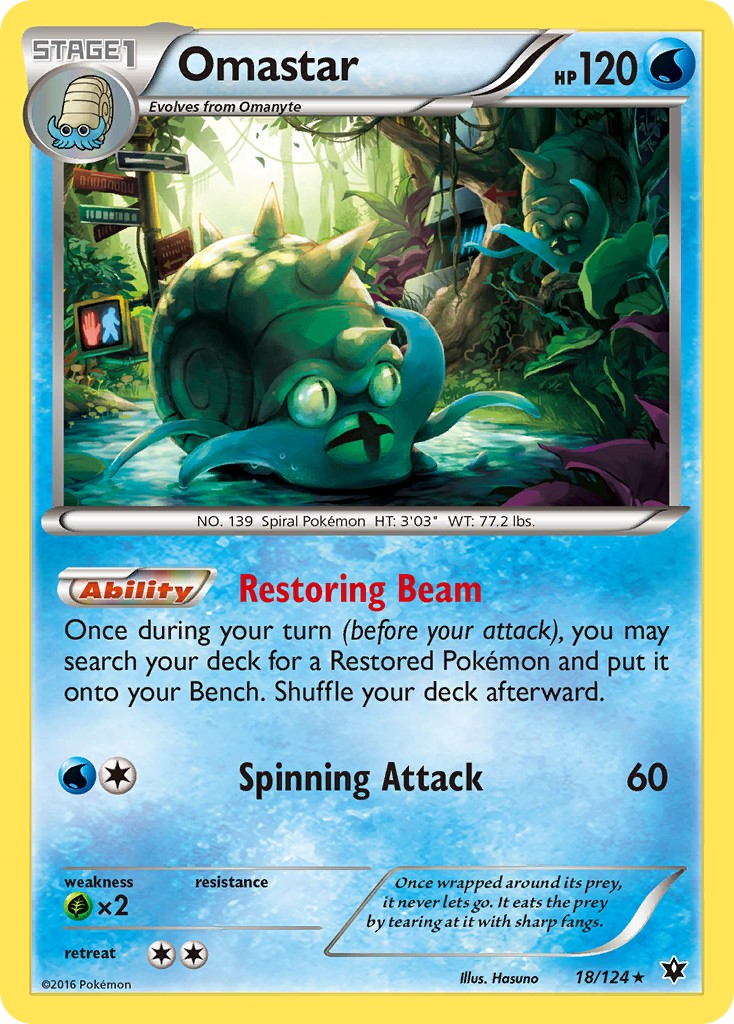 2016 Pokémon Fates Collide 2016 Pokémon Fates Collide #18 trading card