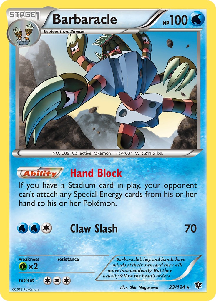 2016 Pokémon Fates Collide 2016 Pokémon Fates Collide #23 trading card