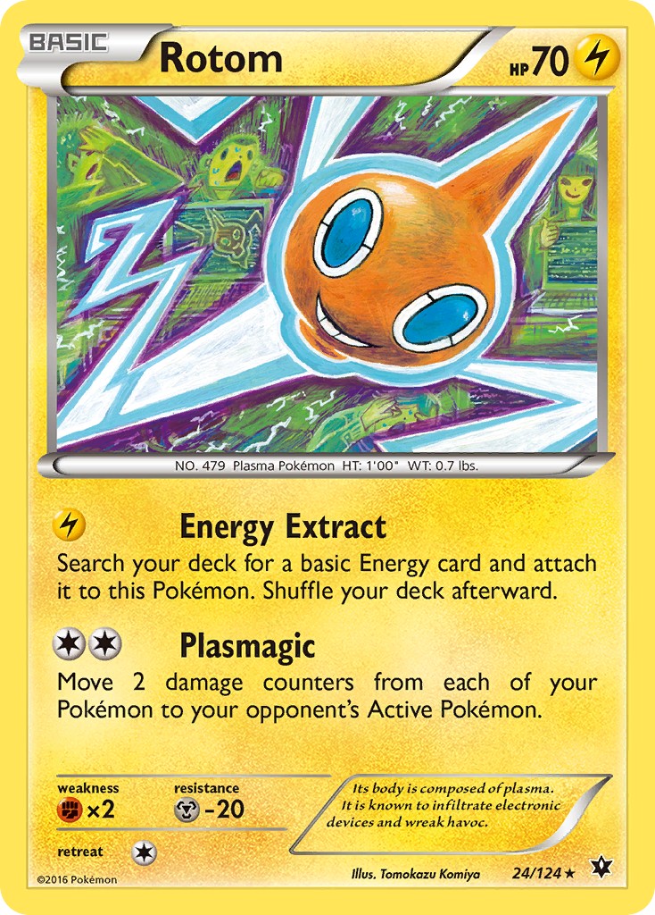 2016 Pokémon Fates Collide 2016 Pokémon Fates Collide #24 trading card
