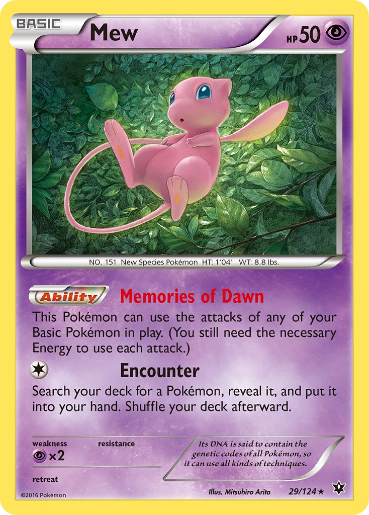 2016 Pokémon Fates Collide 2016 Pokémon Fates Collide #29 trading card