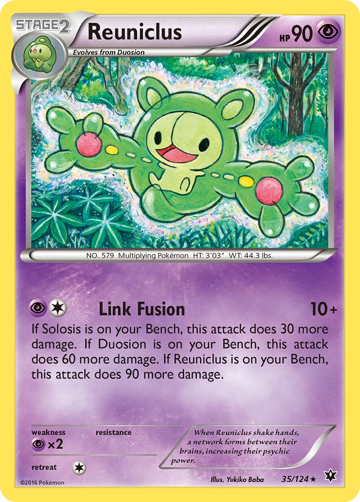 2016 Pokémon Fates Collide 2016 Pokémon Fates Collide #35 trading card