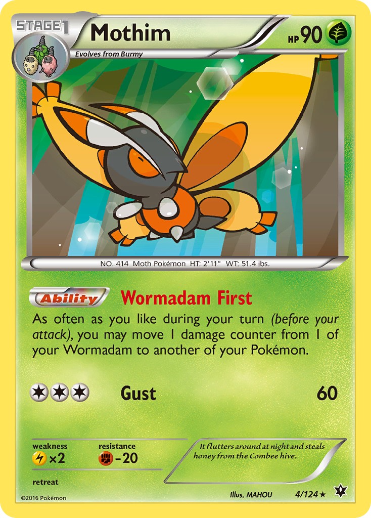 2016 Pokémon Fates Collide 2016 Pokémon Fates Collide #4 trading card