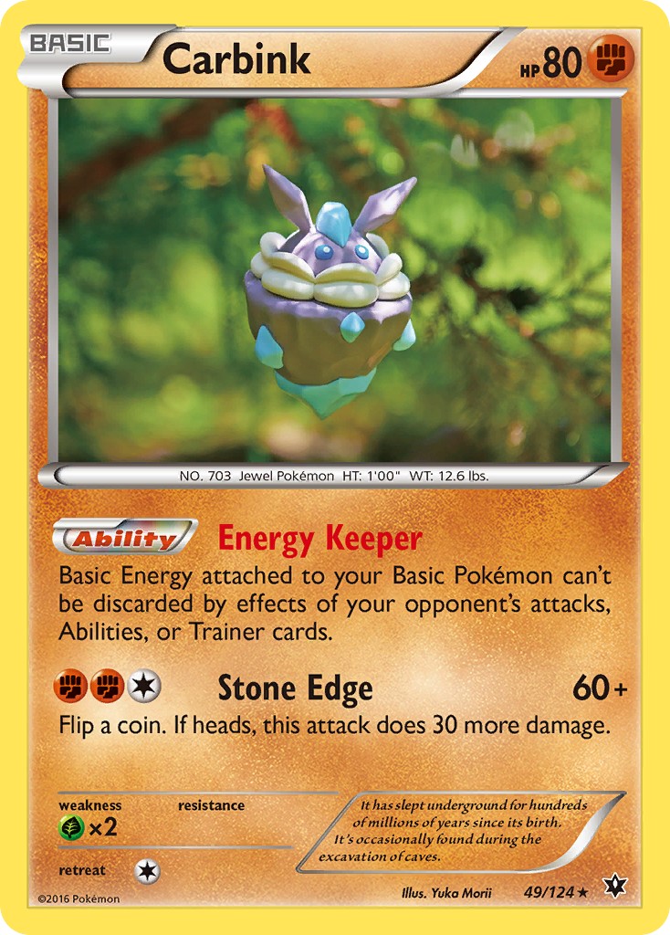 2016 Pokémon Fates Collide 2016 Pokémon Fates Collide #49 trading card
