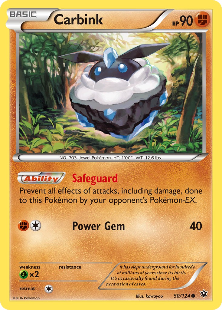 2016 Pokémon Fates Collide 2016 Pokémon Fates Collide #50 trading card