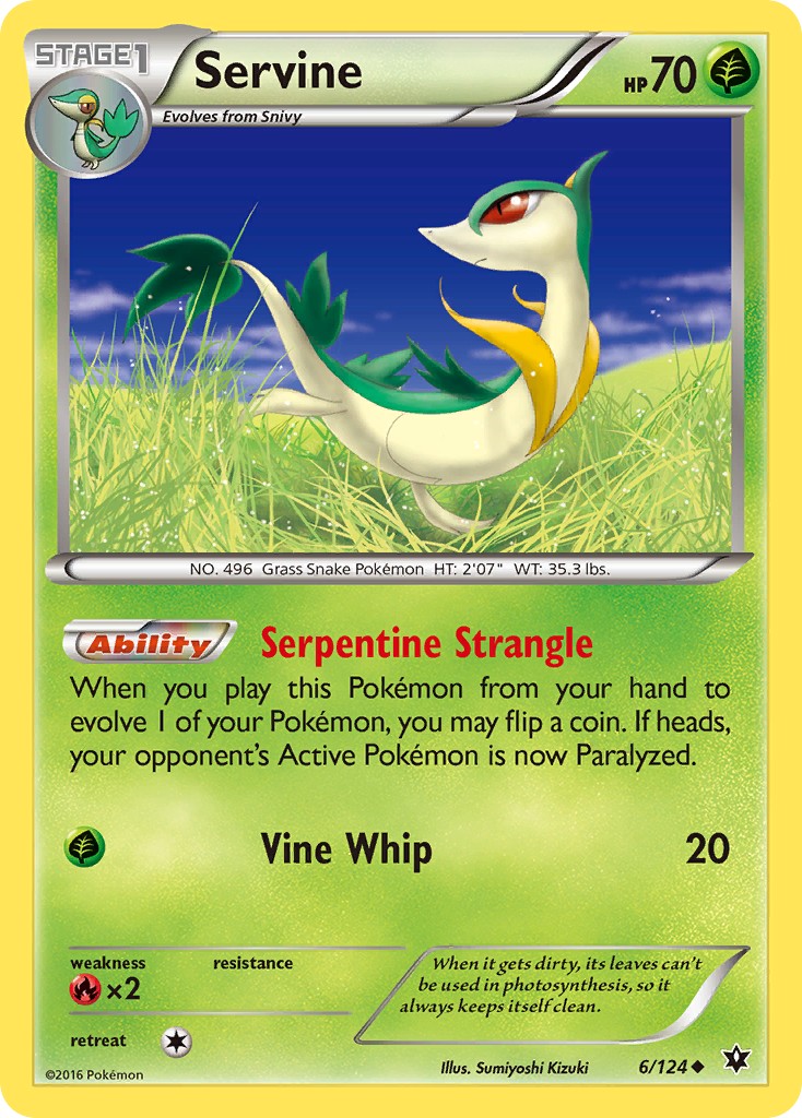 2016 Pokémon Fates Collide 2016 Pokémon Fates Collide #6 trading card