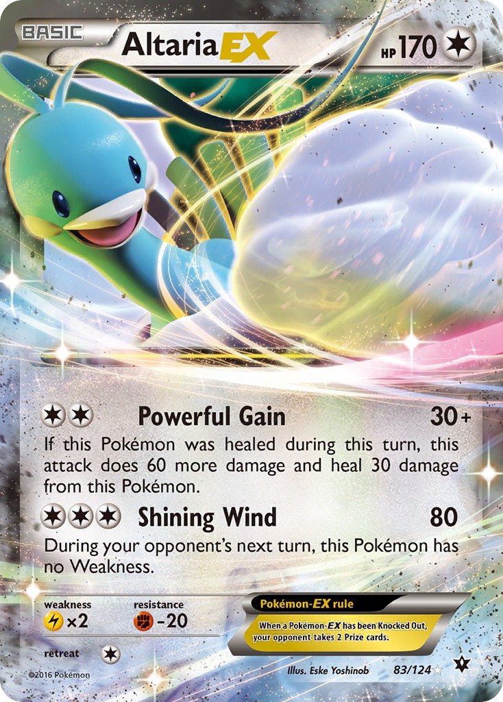 2016 Pokémon Fates Collide 2016 Pokémon Fates Collide #83 trading card