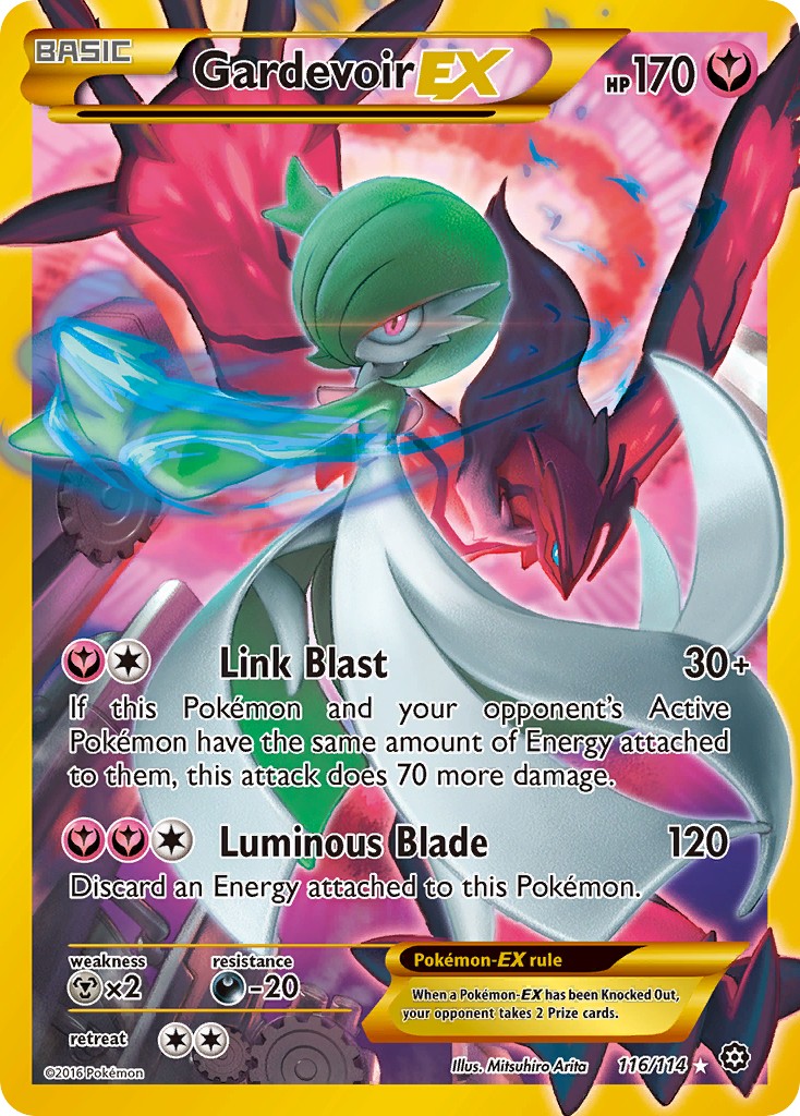 2016 Pokémon Steam Siege 2016 Pokémon Steam Siege #116 trading card