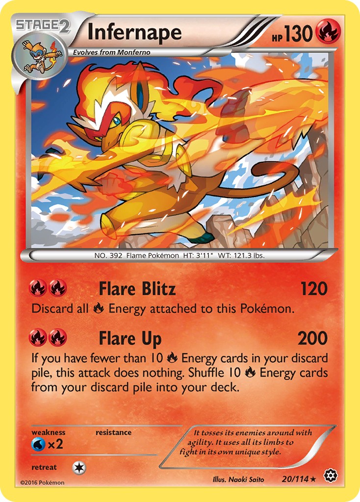 2016 Pokémon Steam Siege 2016 Pokémon Steam Siege #20 trading card