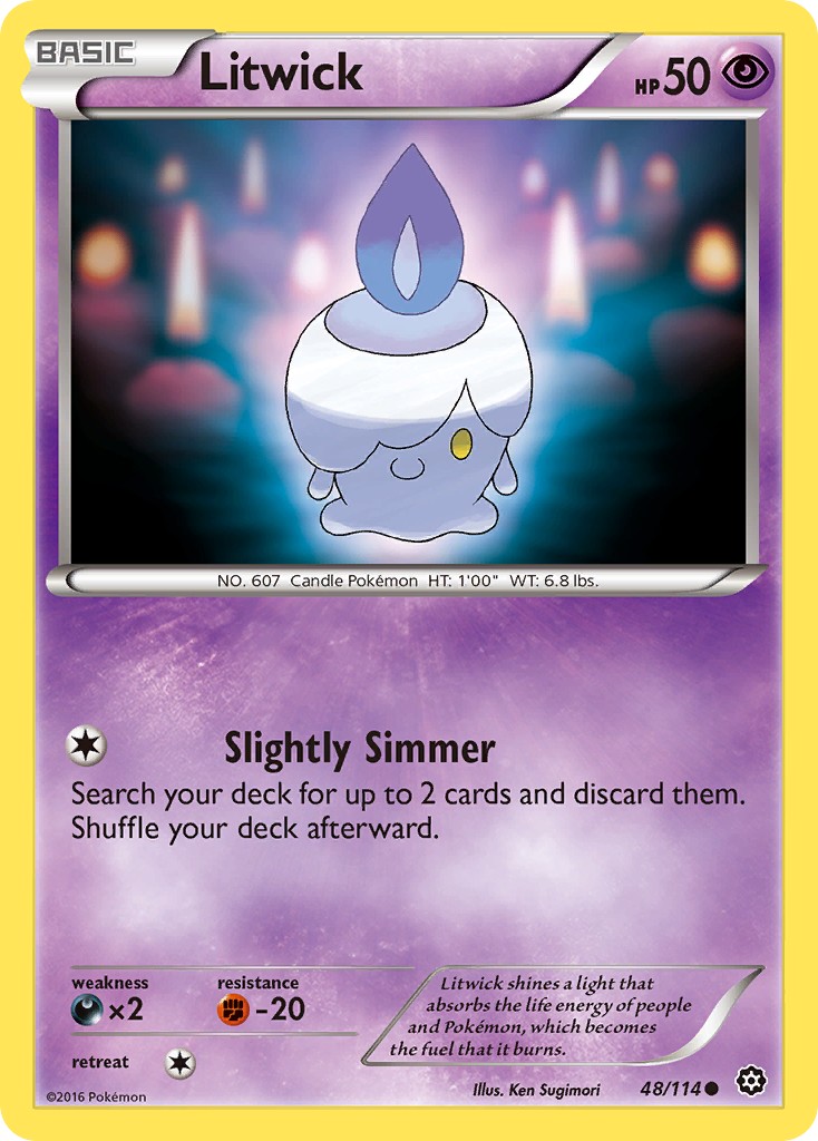 2016 Pokémon Steam Siege 2016 Pokémon Steam Siege #48 trading card