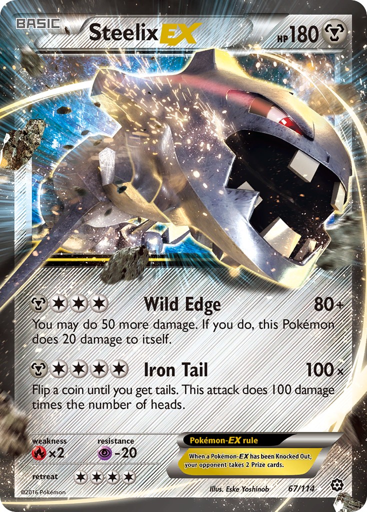 2016 Pokémon Steam Siege 2016 Pokémon Steam Siege #67 trading card