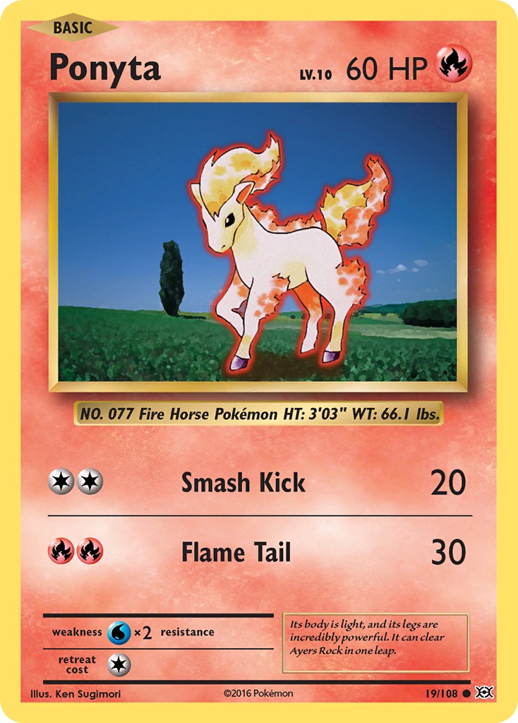 2016 Pokémon Evolutions 2016 Pokémon Evolutions #19 trading card