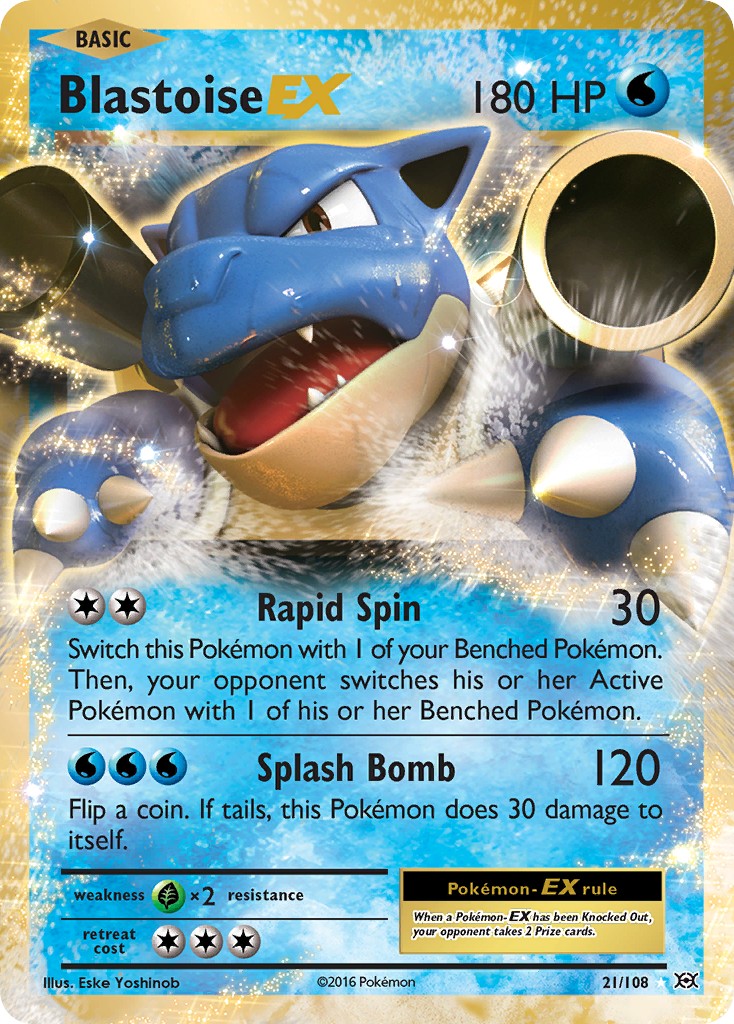 2016 Pokémon Evolutions 2016 Pokémon Evolutions #21 trading card