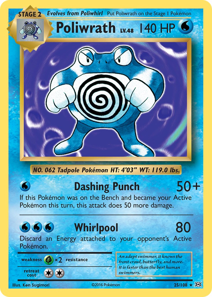 2016 Pokémon Evolutions 2016 Pokémon Evolutions #25 trading card