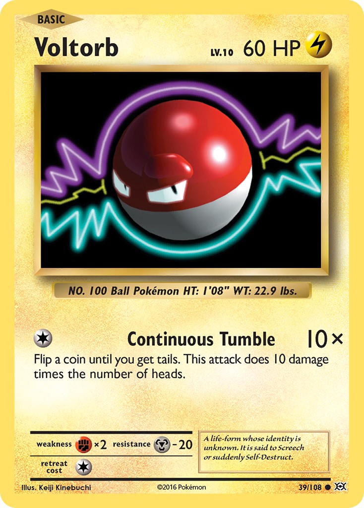 2016 Pokémon Evolutions 2016 Pokémon Evolutions #39 trading card