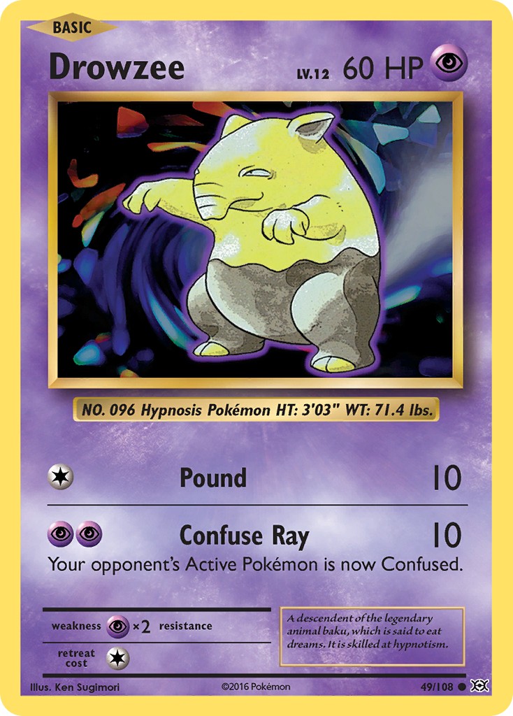 2016 Pokémon Evolutions 2016 Pokémon Evolutions #49 trading card