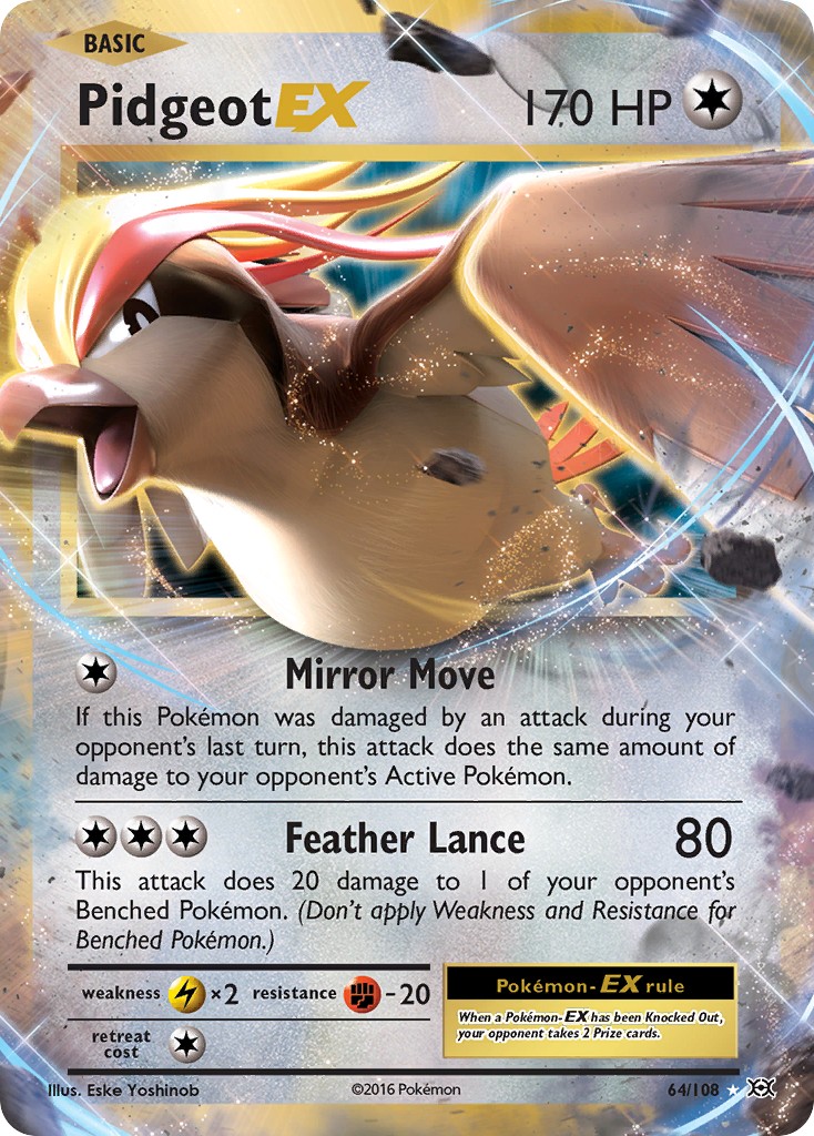 2016 Pokémon Evolutions 2016 Pokémon Evolutions #64 trading card