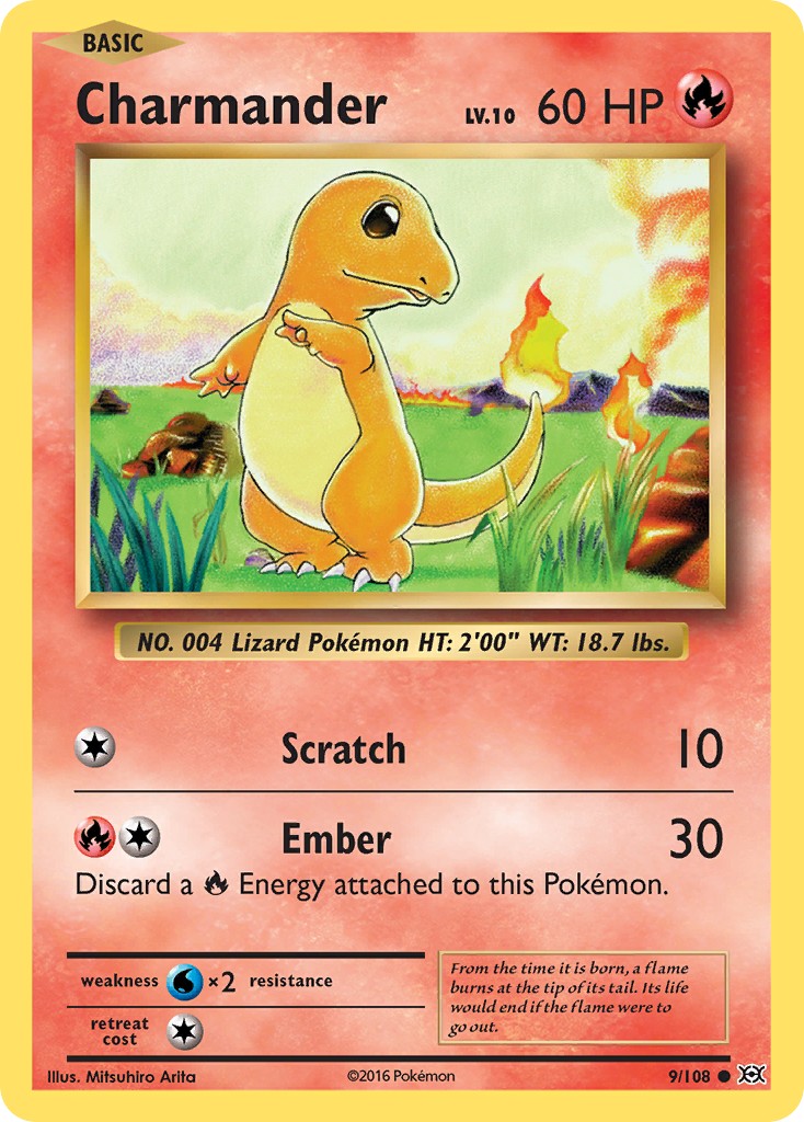 2016 Pokémon Evolutions 2016 Pokémon Evolutions #9 trading card