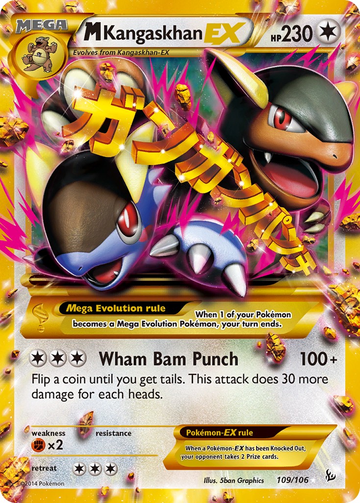 2014 Pokémon Flashfire 2014 Pokémon Flashfire #109 trading card