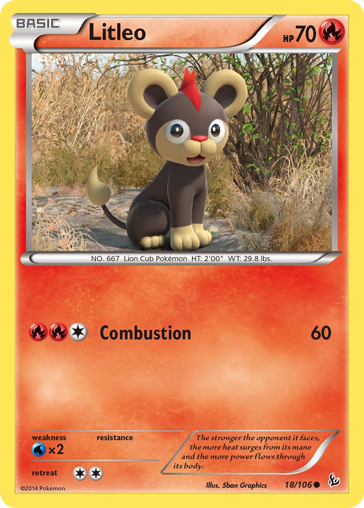 2014 Pokémon Flashfire 2014 Pokémon Flashfire #18 trading card
