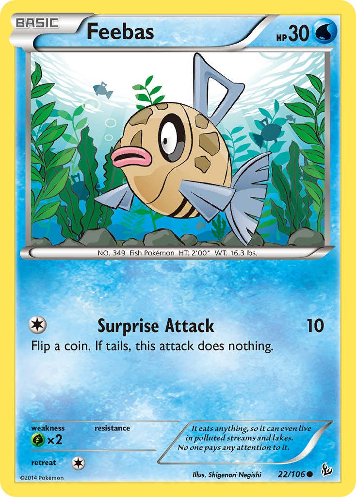 2014 Pokémon Flashfire 2014 Pokémon Flashfire #22 trading card