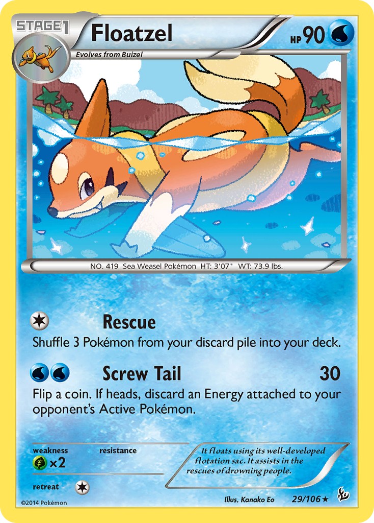 2014 Pokémon Flashfire 2014 Pokémon Flashfire #29 trading card