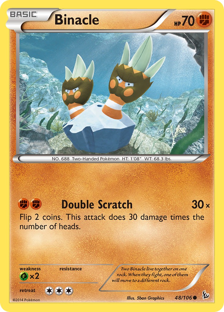 2014 Pokémon Flashfire 2014 Pokémon Flashfire #48 trading card