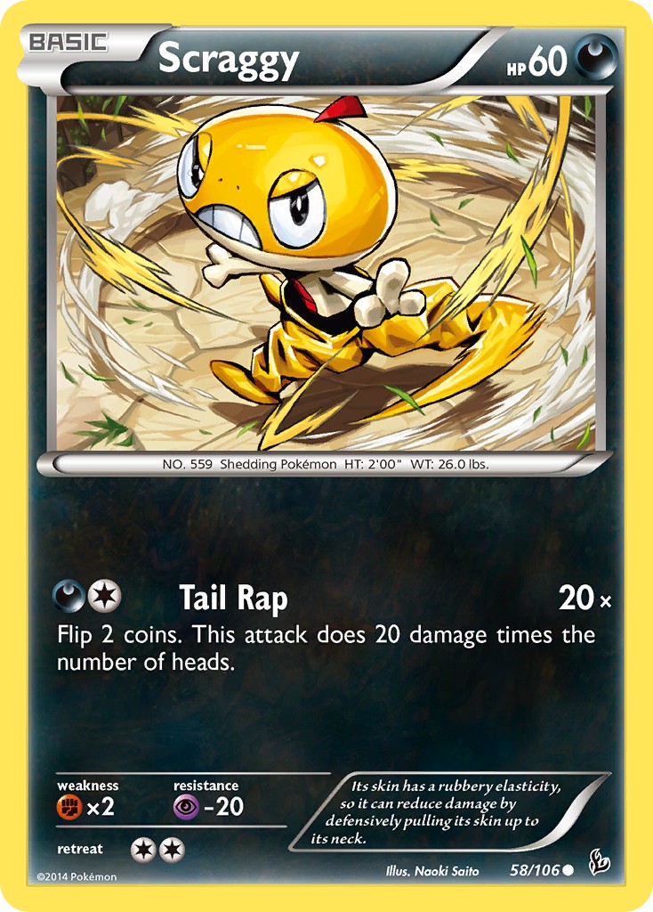 2014 Pokémon Flashfire 2014 Pokémon Flashfire #58 trading card