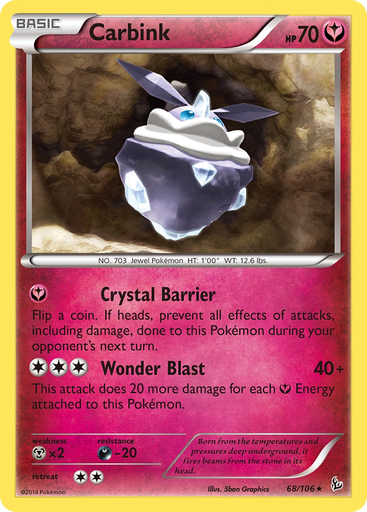 2014 Pokémon Flashfire 2014 Pokémon Flashfire #68 trading card