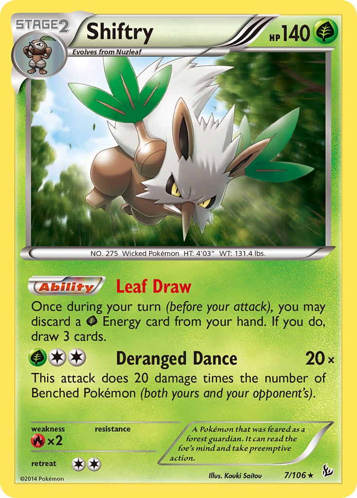 2014 Pokémon Flashfire 2014 Pokémon Flashfire #7 trading card