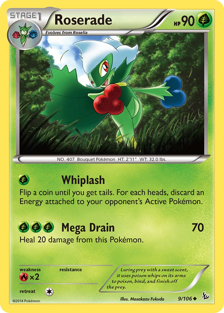 2014 Pokémon Flashfire 2014 Pokémon Flashfire #9 trading card
