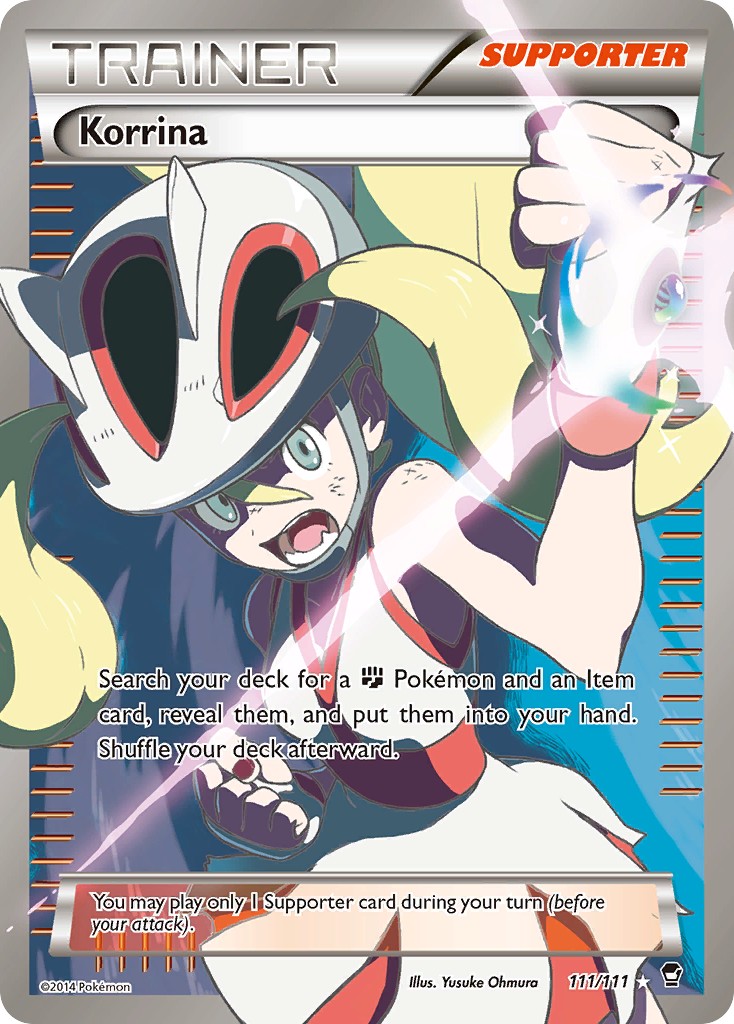 2014 Pokémon Furious Fists 2014 Pokémon Furious Fists #111 trading card