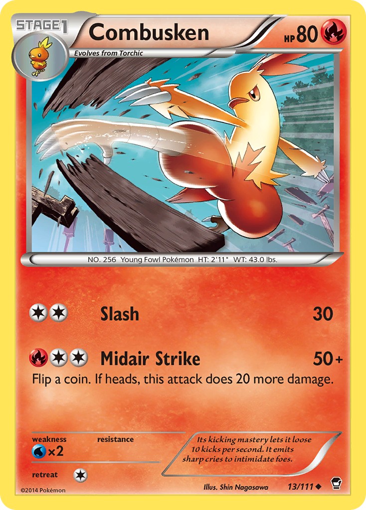 2014 Pokémon Furious Fists 2014 Pokémon Furious Fists #13 trading card