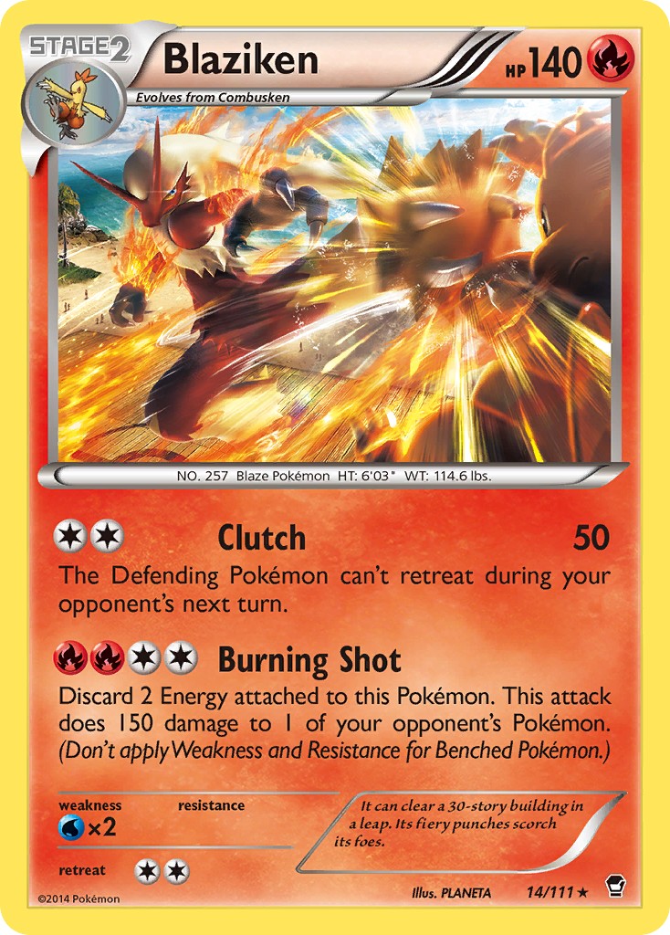 2014 Pokémon Furious Fists 2014 Pokémon Furious Fists #14 trading card