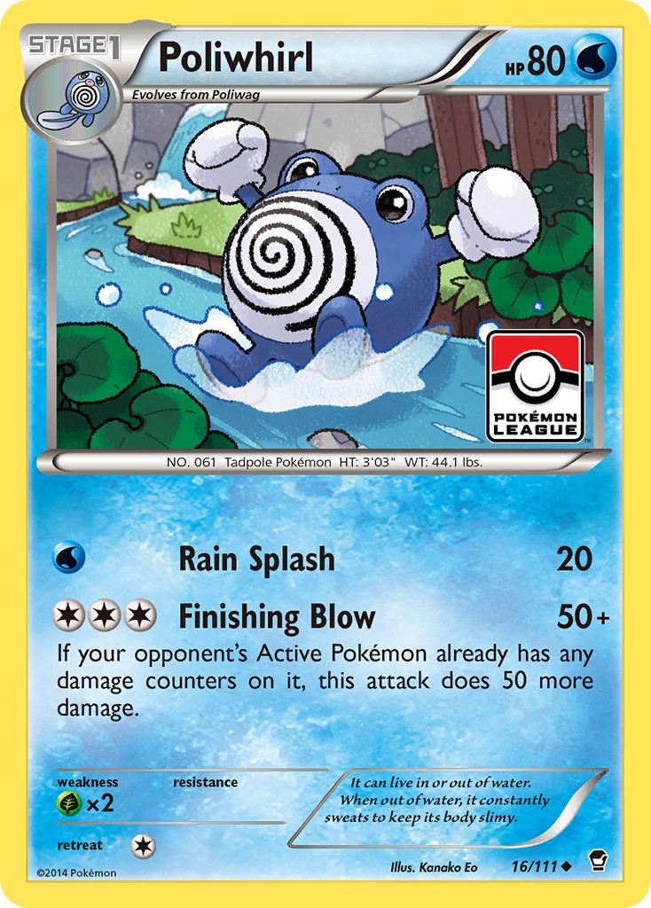 2014 Pokémon Furious Fists 2014 Pokémon Furious Fists #16 trading card