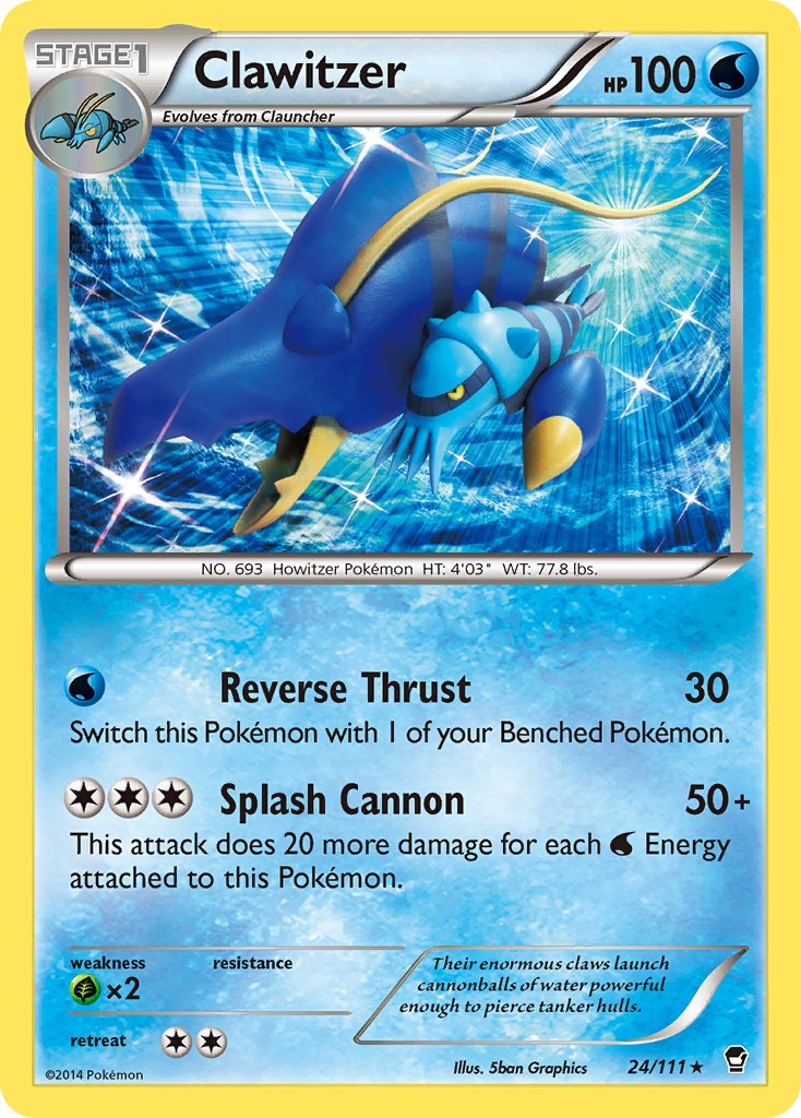2014 Pokémon Furious Fists 2014 Pokémon Furious Fists #24 trading card